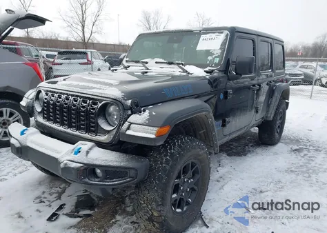 2024 Jeep Wrangler 4Xe Willys 4Xe z USA, uszkodzony, nr VIN 1C4RJXN64RW211237